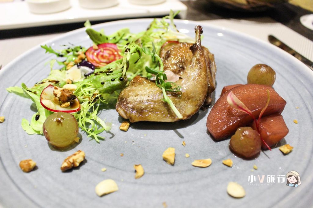 The-GAYA-Hotel-U-RA-Cuisine-低溫烹調鵪鶉肉前菜