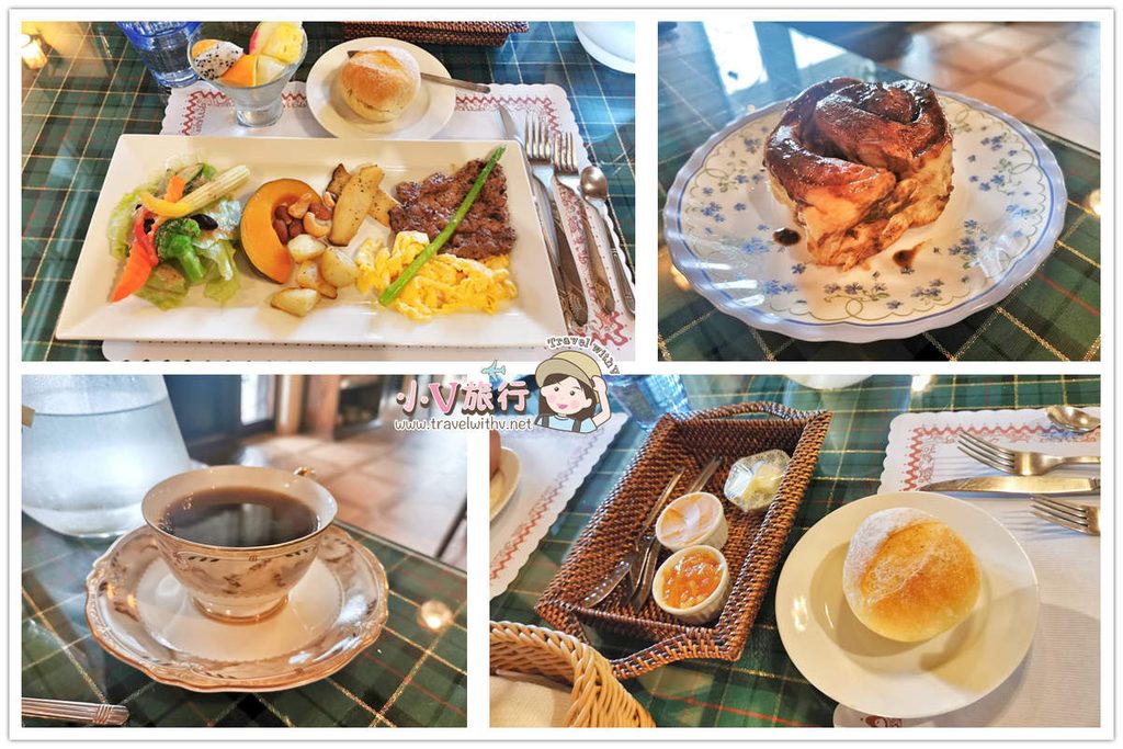 候鳥飛行民宿手作無菜單早餐與豐富早餐盤
