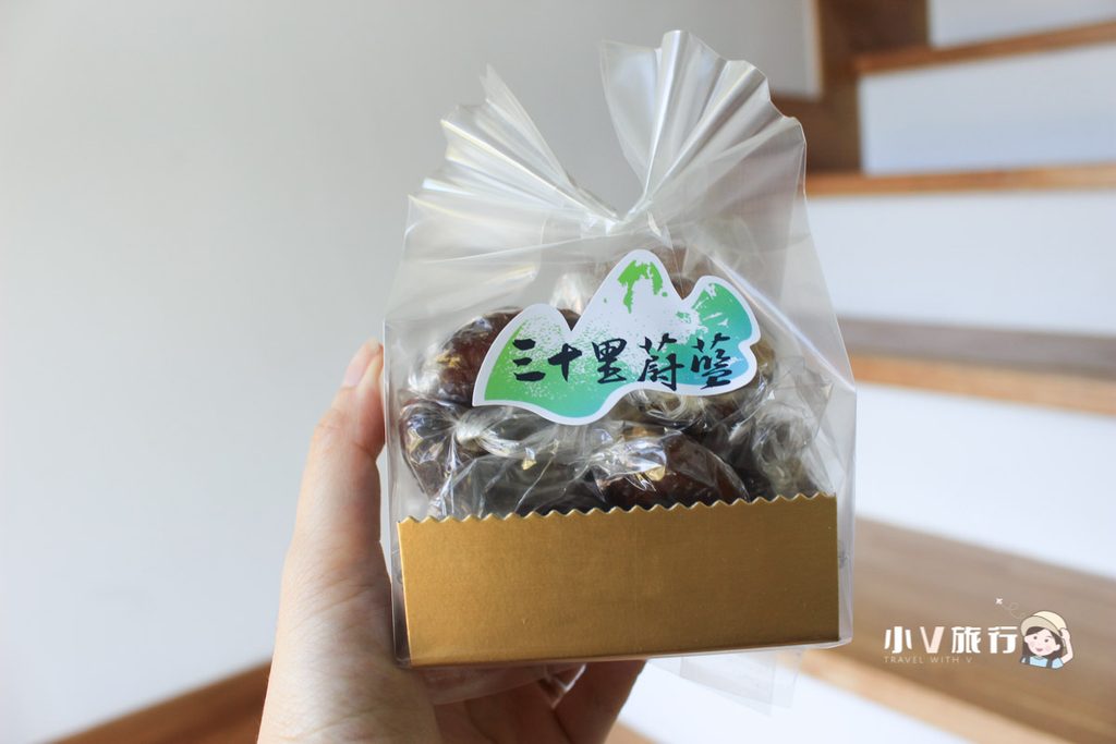 台東三十里蔚藍海景民宿-退房時女主人送上的精緻手作伴手禮