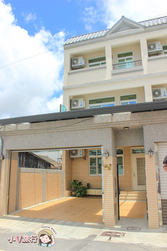 台東卑南住宿 幸福肥屋民宿 別墅外觀與大門