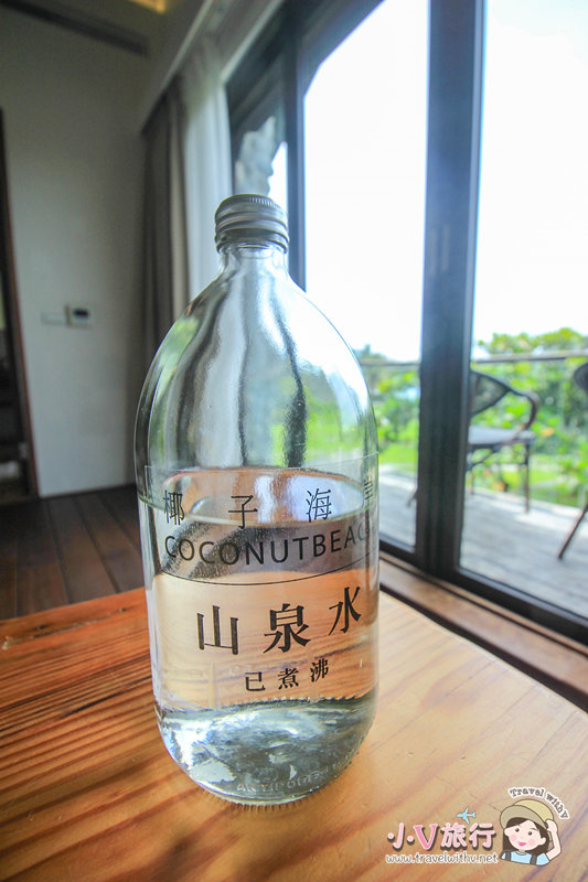 台東椰子海岸民宿客房提供的煮沸山泉水